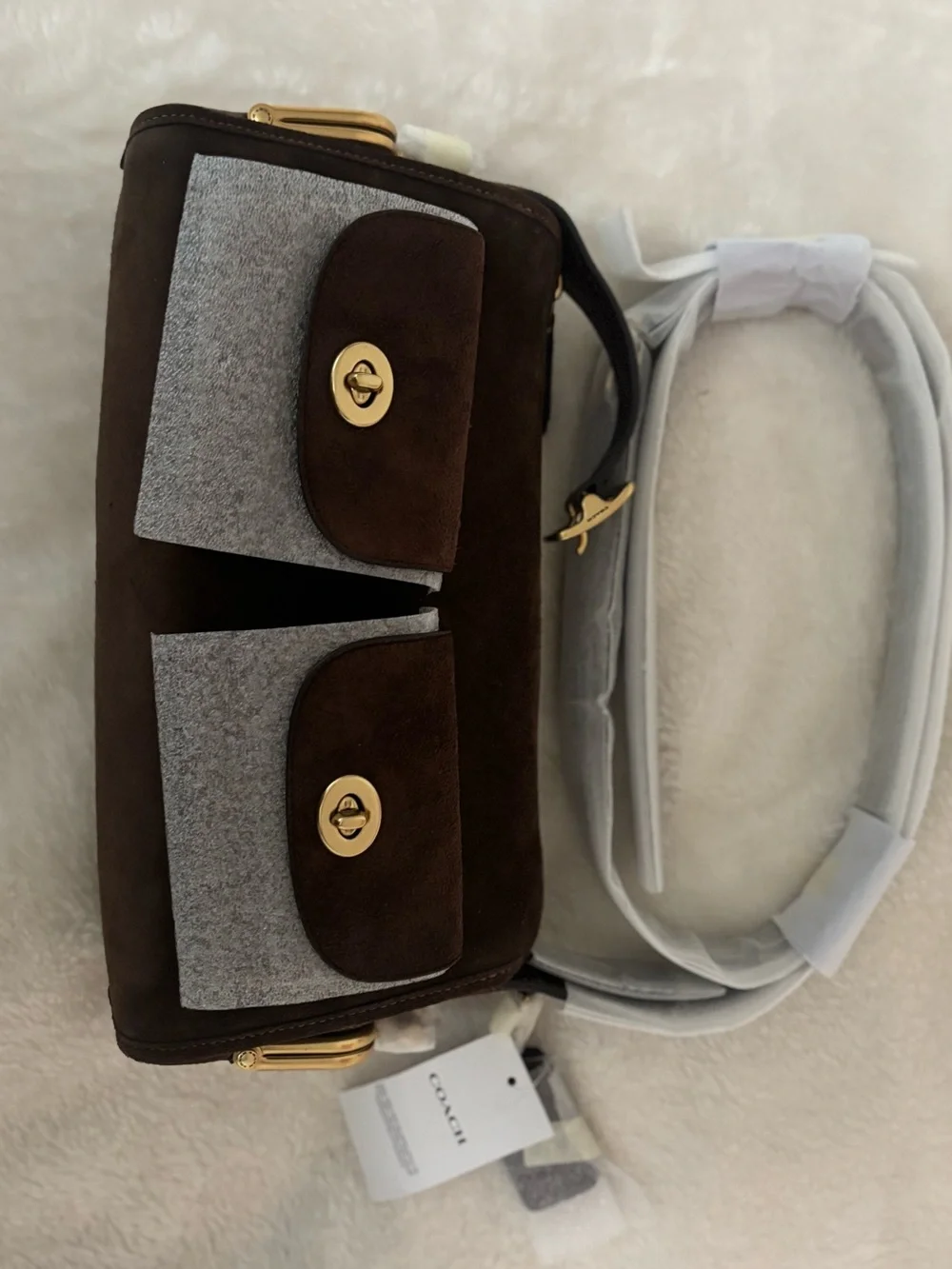 Coach mini shoulder